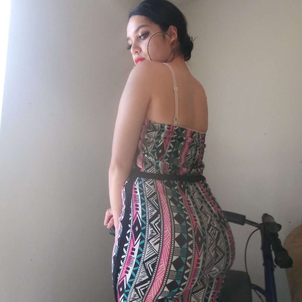 Colorful Pattern Romper - image 7